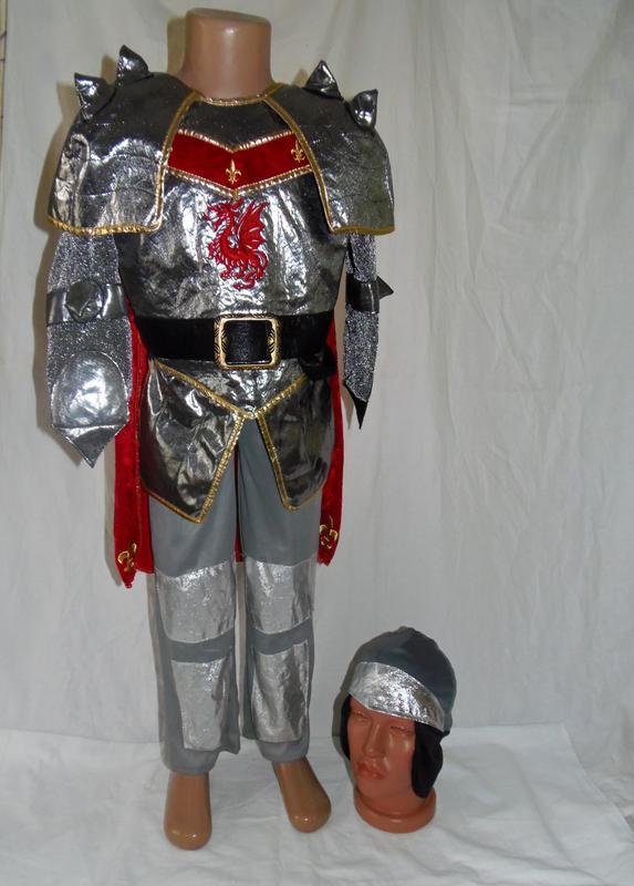 Карнавальный костюм рыцаря на 5-6 лет
