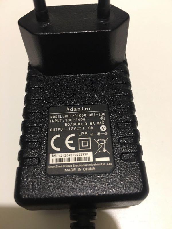 Блок питания adapter 12v 1.0A (12в 1.0а): цена 100 грн - купить ...