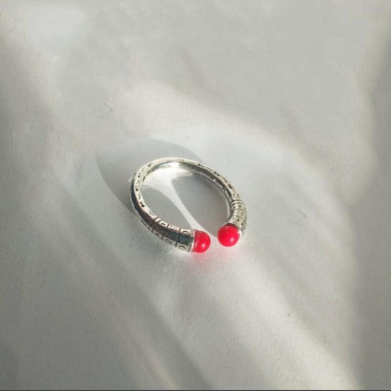 Необычное кольцо в азиатском стиле