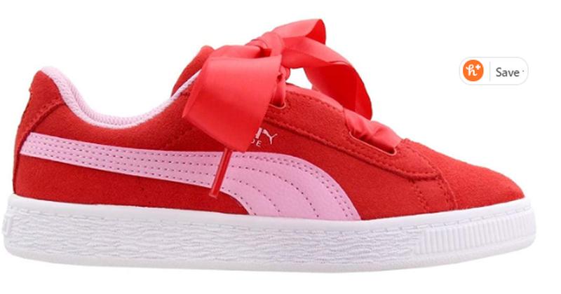 PUMA Junior Suede heart ra