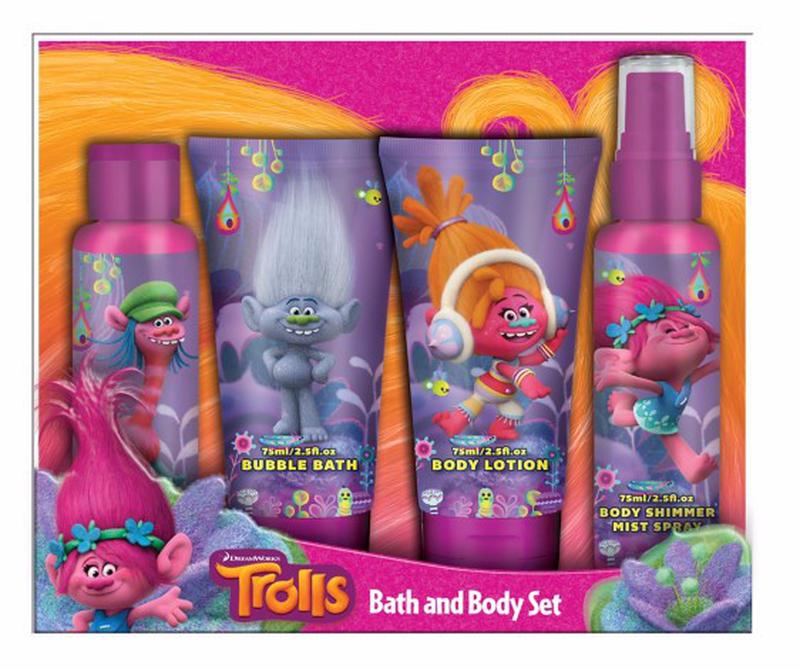 1, Подарочный набор для ванны Trolls Bath and Body Тролли