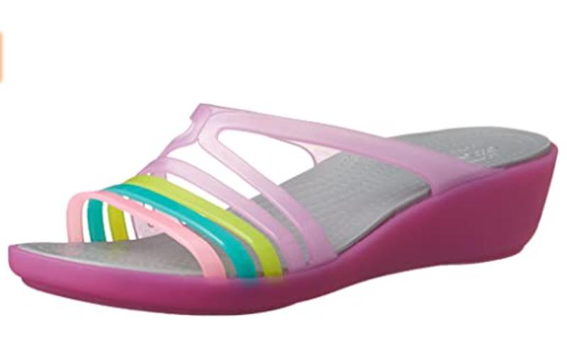 Crocs isabella mini wedge sale