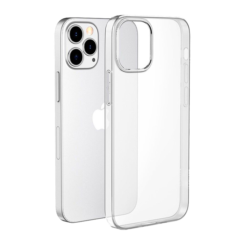 Тонкий прозрачный TPU чехол iLoungeMax Silicone iPhone 12 Pro Max