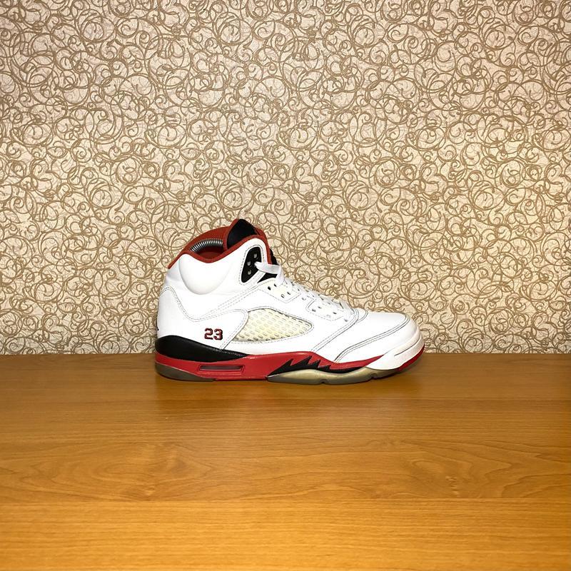 nike jordan 5 fire red