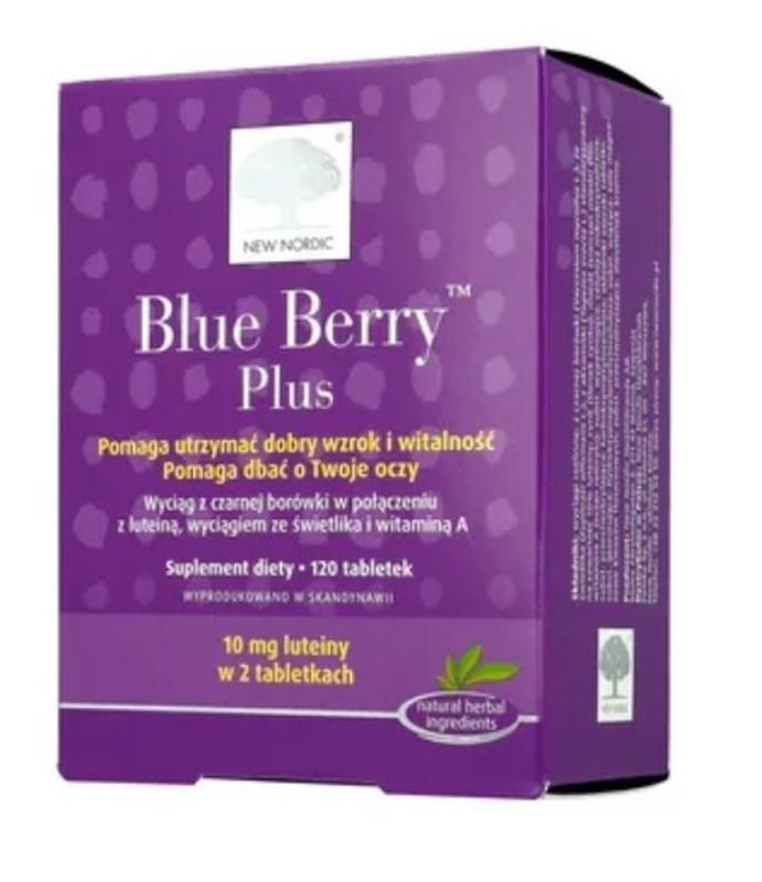 Plus berry. Blue Berry Plus Ojenvitamin.