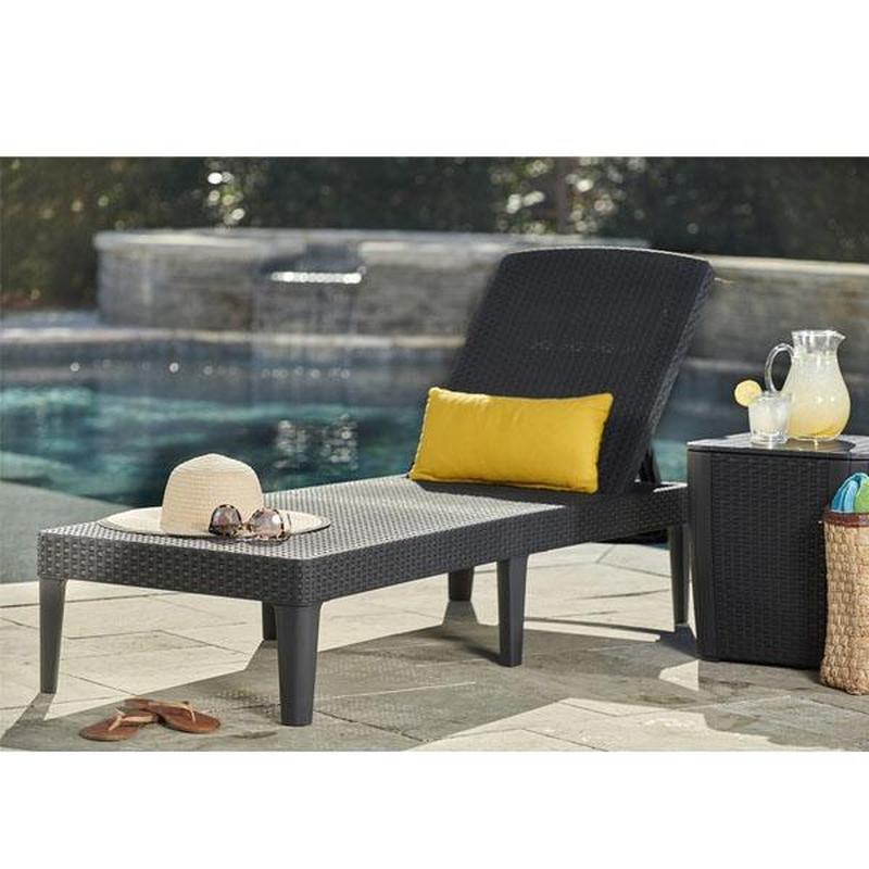 Шезлонг allibert jaipur sun lounger