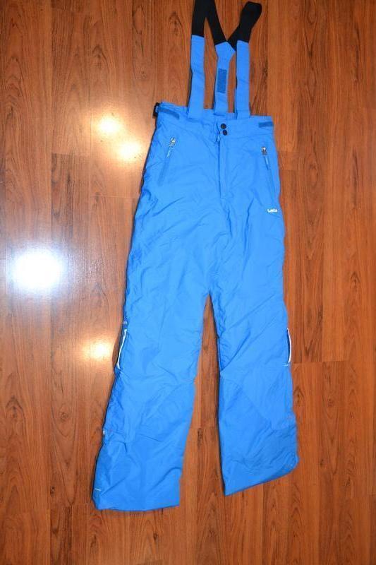 Теплые штаны, полукомбинезон, лыжные штаны рост 152 см