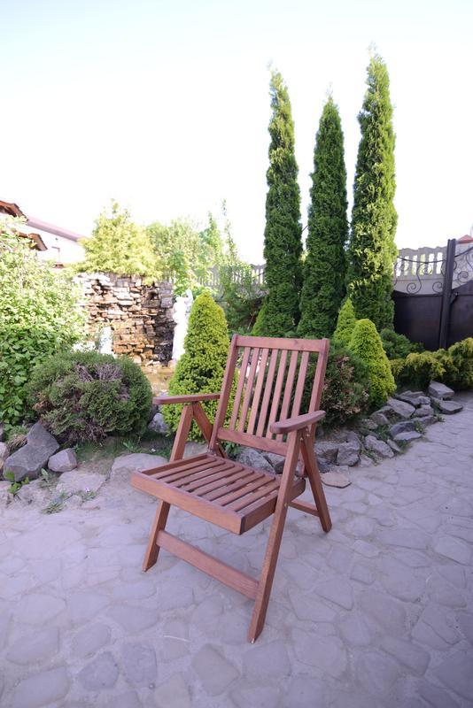 Кресло садовое деревянное transformer