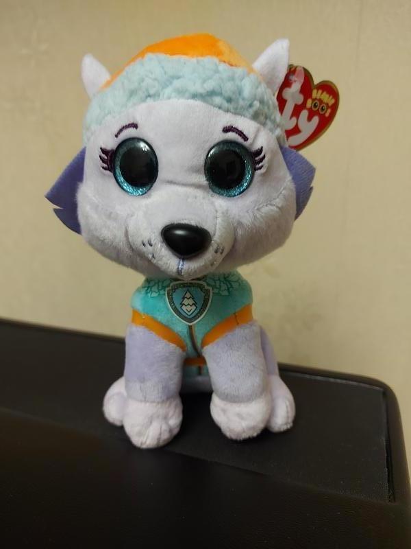 Мягкая игрушка собачка Эверест paw patrol, Щенячий патруль,17 см,: цена ...