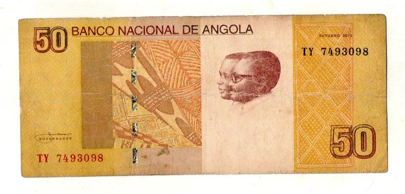 Ангола 50 кванза 2012 рік №443
