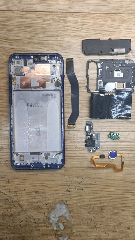 На детали смартфон Xiaomi Redmi Note 8T - за все что осталось - купить ...