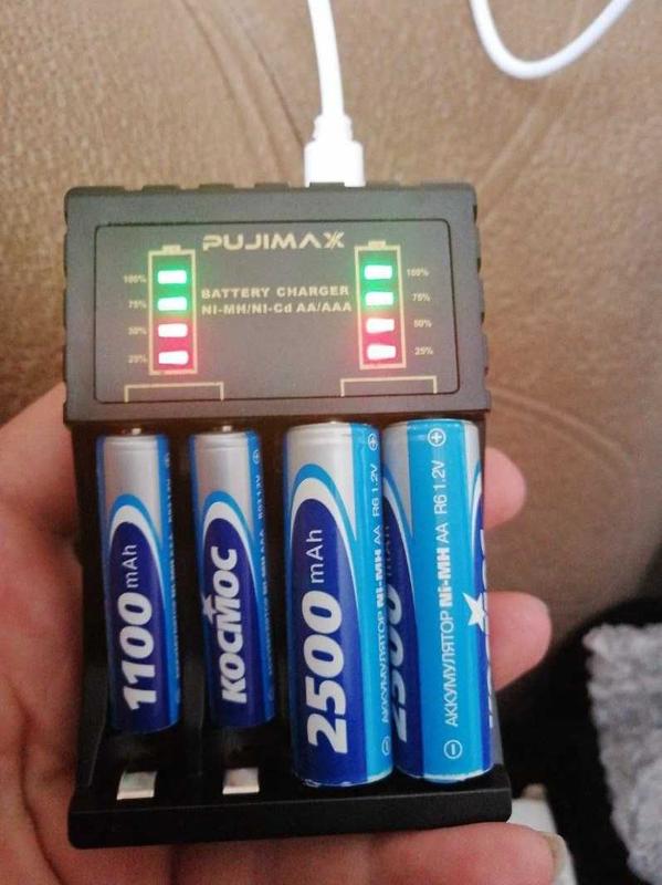 Зарядка для батареек ААА и АА Rechargeable - 300 ₴, купить на ИЗИ ...