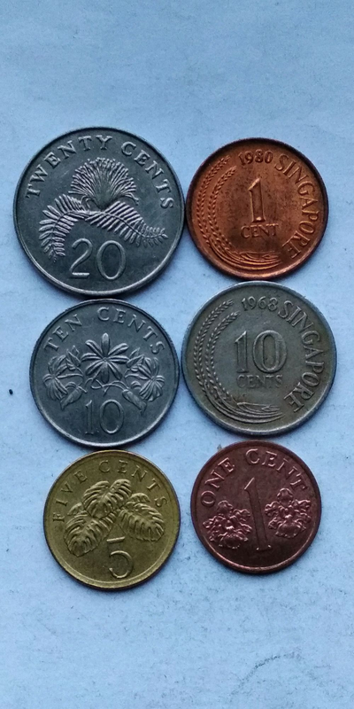 Набор монет Сингапура