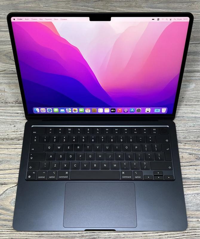 MacBook AIR M2 256gb 2022 midnight mly33 новый open box магаз ...