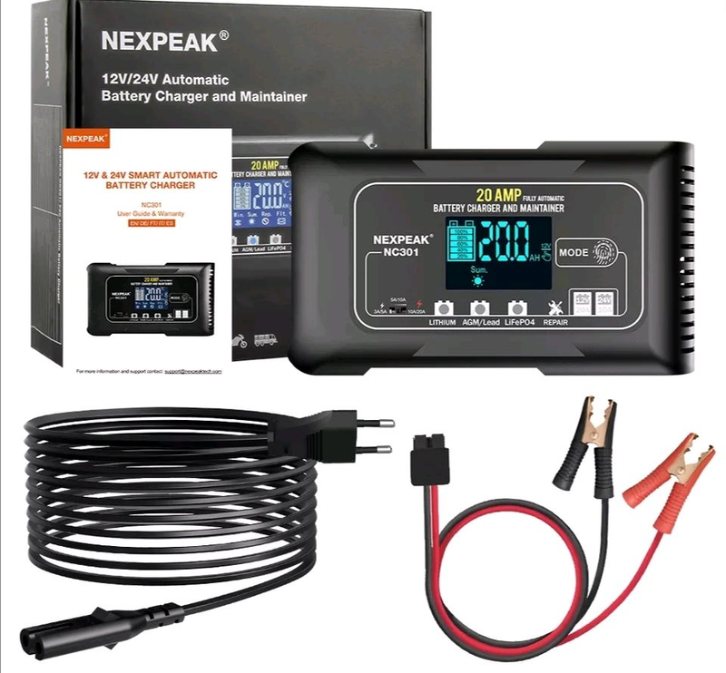 NEXPEAK NC301 20А Зарядний пристрій 12V 20A/24V 10A - 2800 ₴, купить на ...