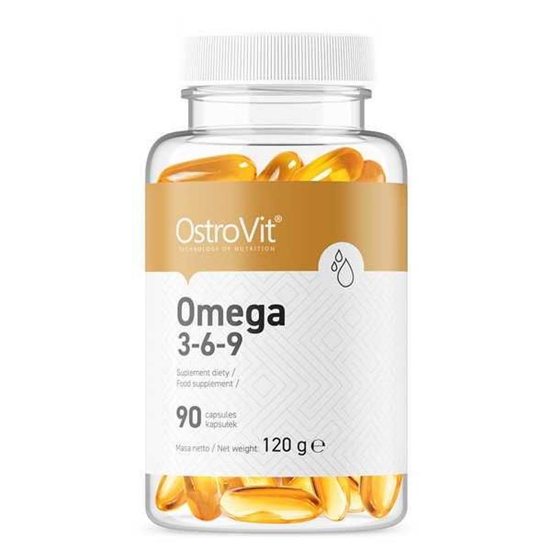 Рыбий жир 3 OstroVit Omega 3-6-9 90к/180к, Califotnia, NOW, ON...