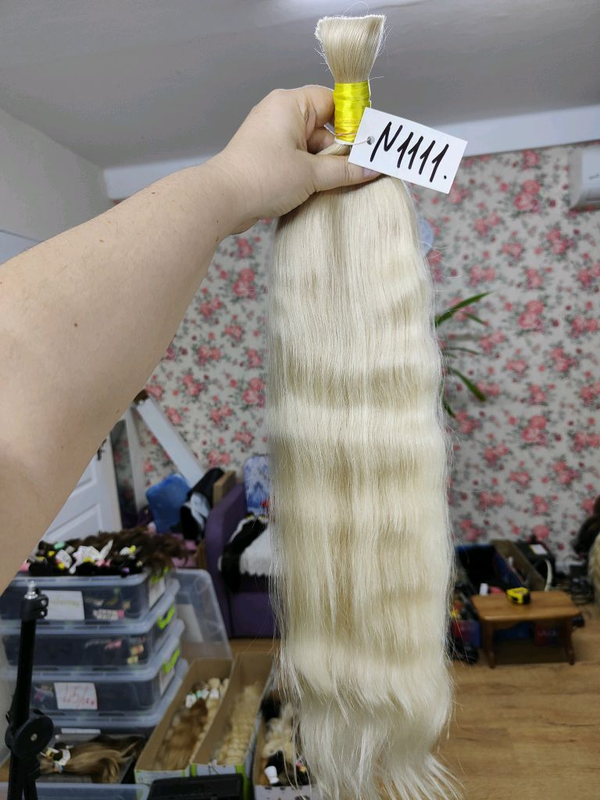 N 1111 шикарнейший волос, VIP, блонд 65 см