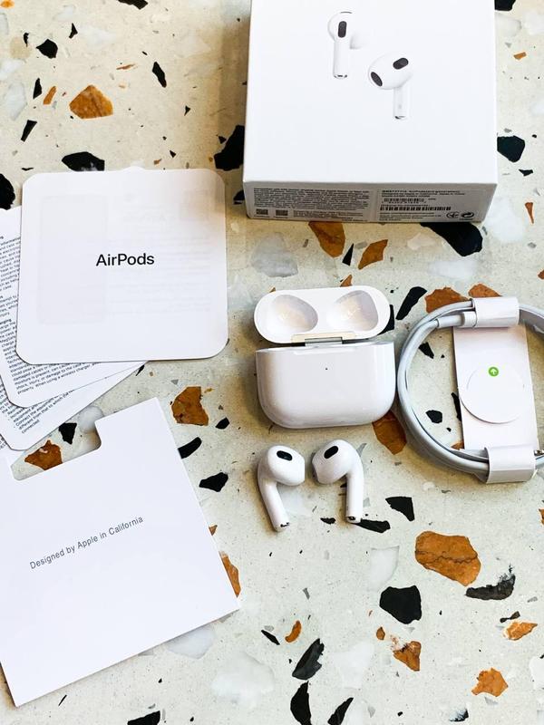 Беспроводные наушники Apple AirPods 3 1:1 | Наушники аирподс 3 ...