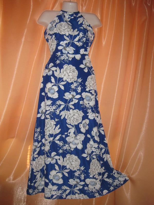 Шикарный нарядный приталенный длинный в пол сарафан платье ans...