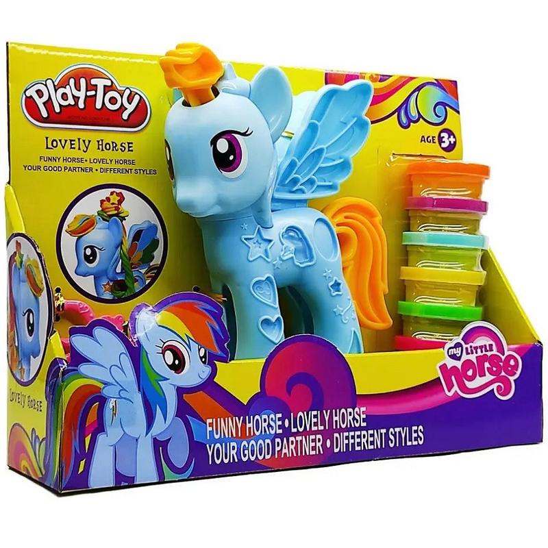 Набор для Лепки из Пластилина Play-Toy пони My Little Pony 6 М... - 490 ...