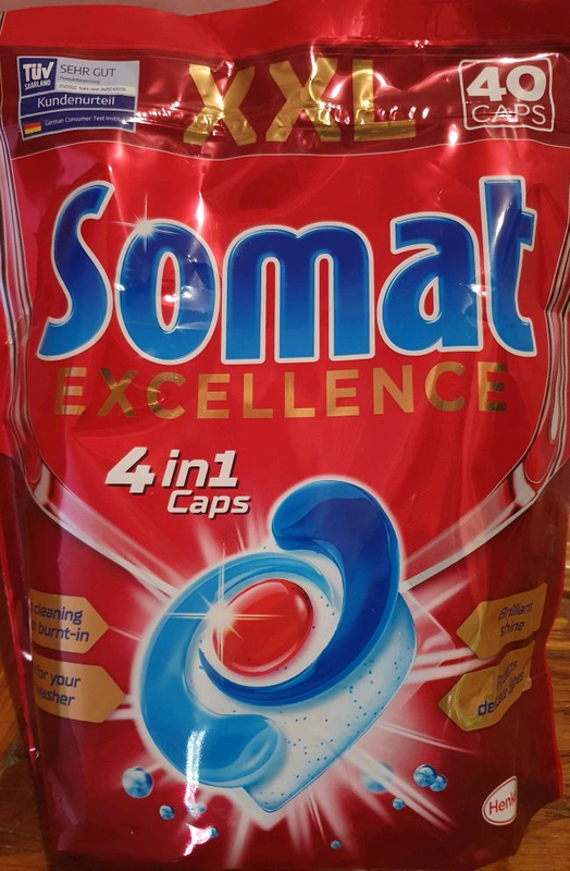 Сомат капсули Somat 4 in 1 caps до посудомийки