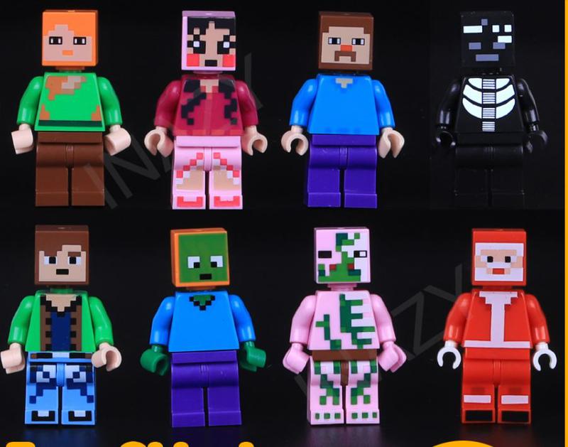Фигурки, человечки майнкрафт для лего lego - 270 ₴, купить на ИЗИ (5202990)