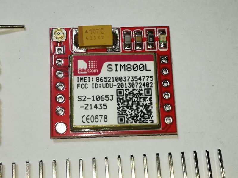 Модуль GSM GPRS SIM800L сотовой связи (звонки, СМС) для ардуино: цена ...