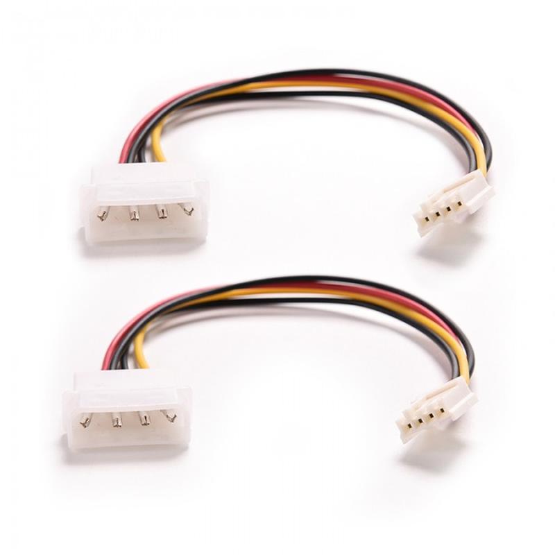 Переходник 4 pin IDE power plug (большой) - 4 pin (малый) для ...: цена ...
