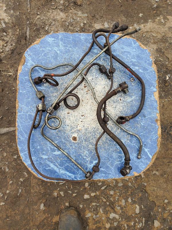 Трубки трубка ТНВД топливного насоса трубки железные трактора ...: цена ...