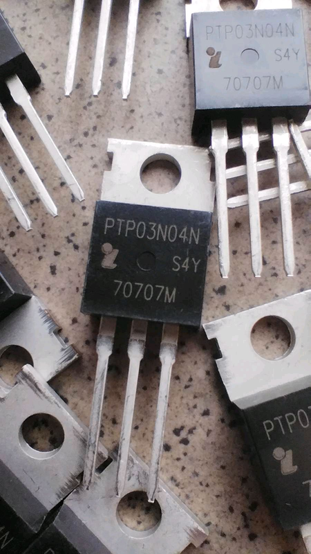 Транзистори PTP03N04N нові оригінал.