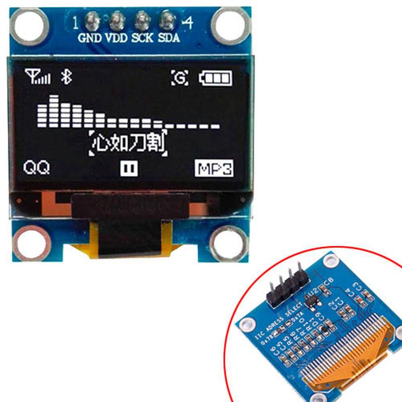 OLED дисплей графический SSD1306 I2C 4p 0.96" 128x64 Arduino, ...: цена ...