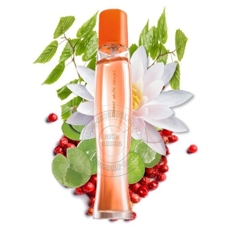 Туалетная вода эйвон summer white. Avon Summer White Sunset туалетная вода 50 мл. Summer White Sunset туалетная вода эйвон. Туалетная вода женская Avon Summer White Sunset. Эйвон туалетная вода женская Summer White 50 мл..