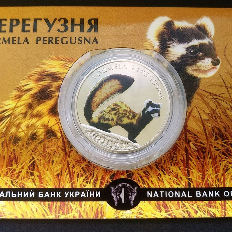 Монета Перегузня 2 грн.в сувенирной упаковке 2017 нейзильбер