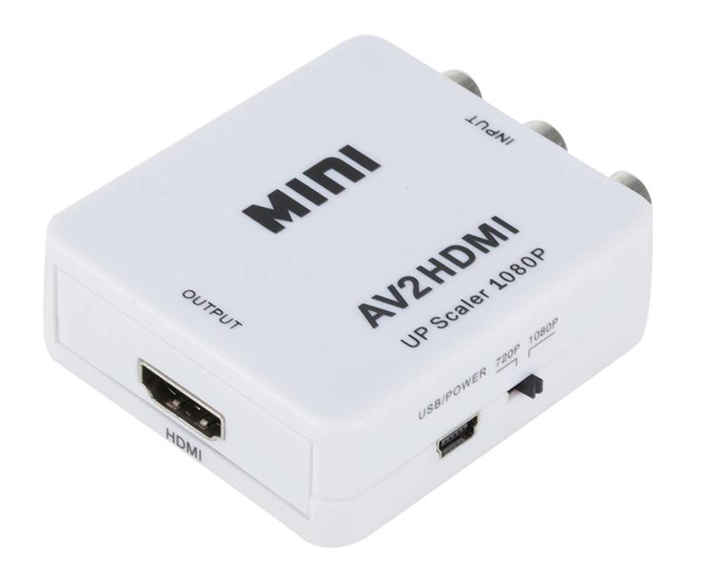 Конвертер AV в HDMI переходник адаптер AV2HDMI тюльпан: цена 170 грн ...