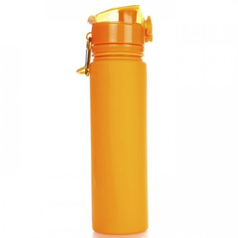 Бутылка Tramp TRC-094 700 мл силиконовая Orange