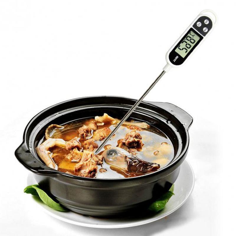 Термометр цифровой кухонный щуп для горячих и холодных блюд
