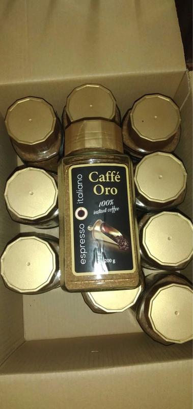 Espresso italiano caffe oro кава розчинна, кофе