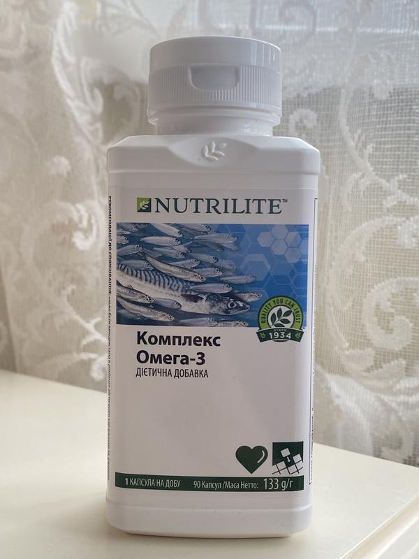 Nutrilite комплекс омега 3 amway амвей емвей - 720 ₴, купить на ИЗИ ...