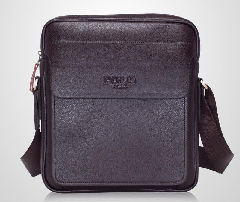 Мужская сумка-планшет Polo эко кожа, качественная мужская сумк...