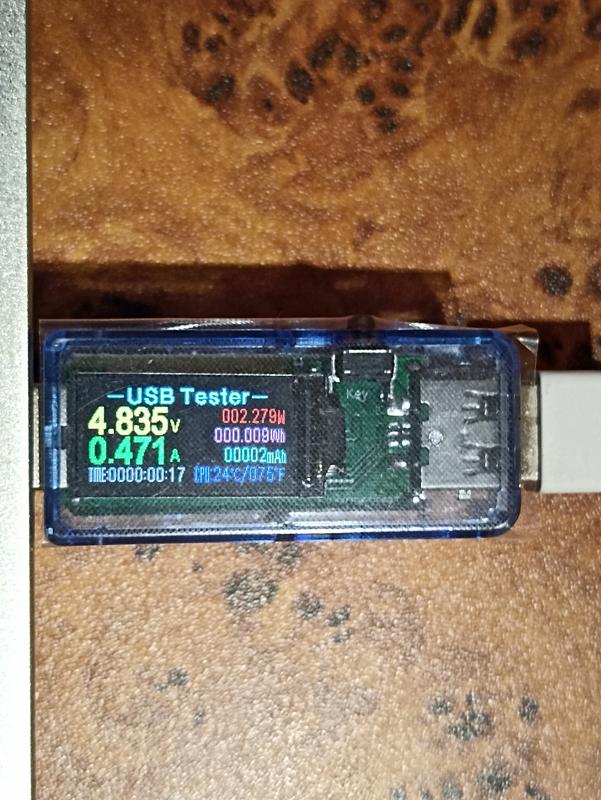 USB тестер напряжения ток ємкости зарядников powerbank ATORCH U96