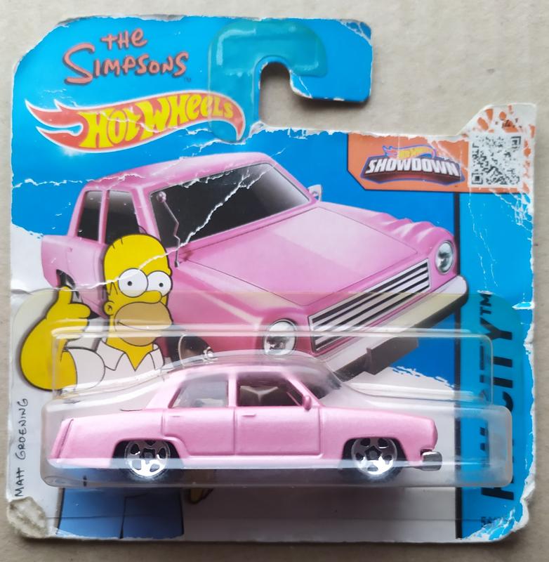 Hot wheels, The Simpsons Family Car, Matchbox, машинка