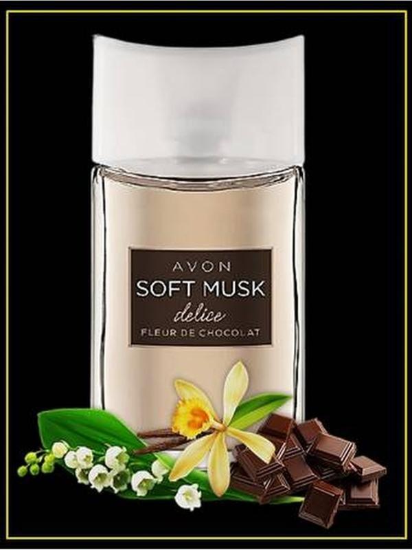 Avon soft musk online delice fleur de chocolat