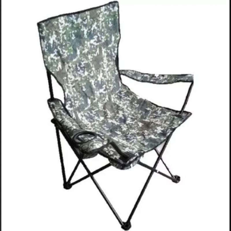 Стул раскладной со спинкой Camping quad chair HX 001 с подстак...