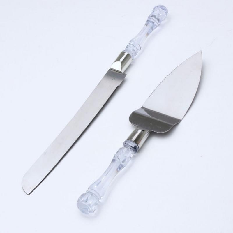 Набор нож и лопатка для свадебного торта, GP1, Набор нож и лоп...