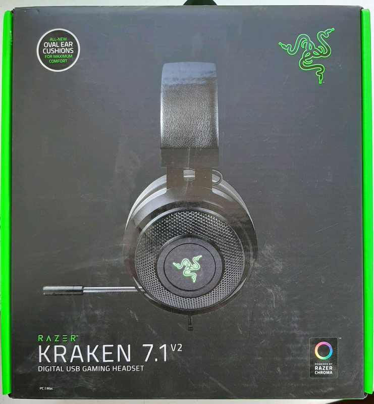 Naushniki Razer Kraken 7 1 V2 Oval Black 1000 Kupit Na Izi