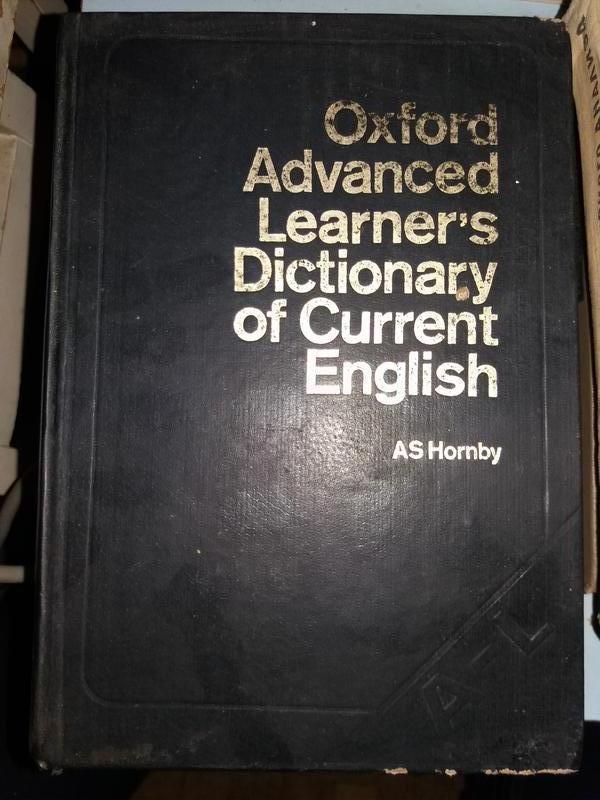 Oxford Advanced Dictionary of Current English.