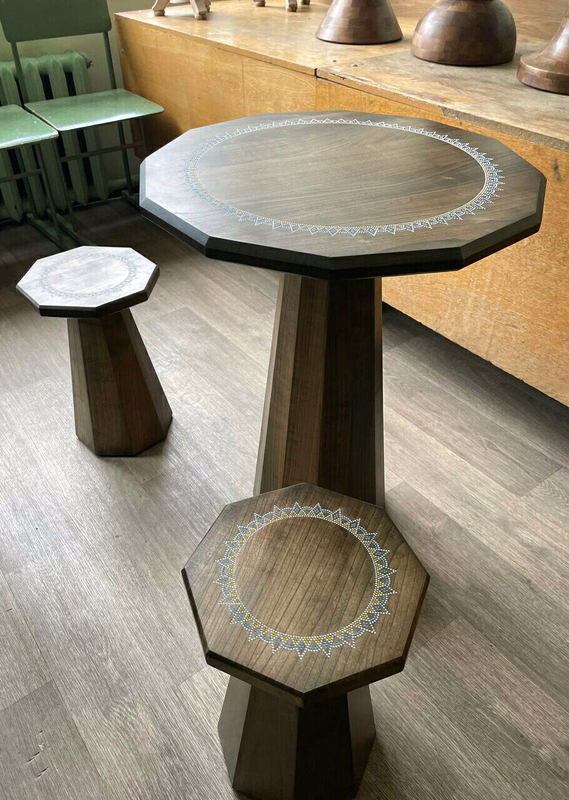 Комплект мебели стол + 2 стулья