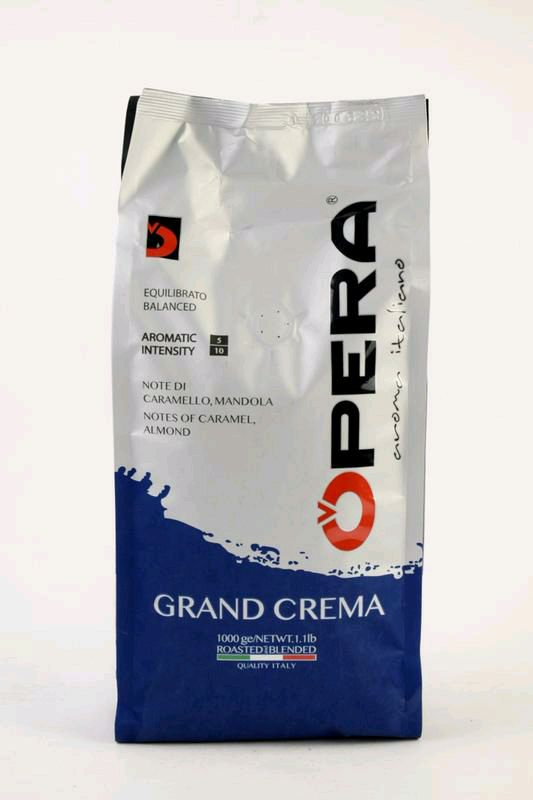 Кофе в зернах Opera Grand Crema 1 кг