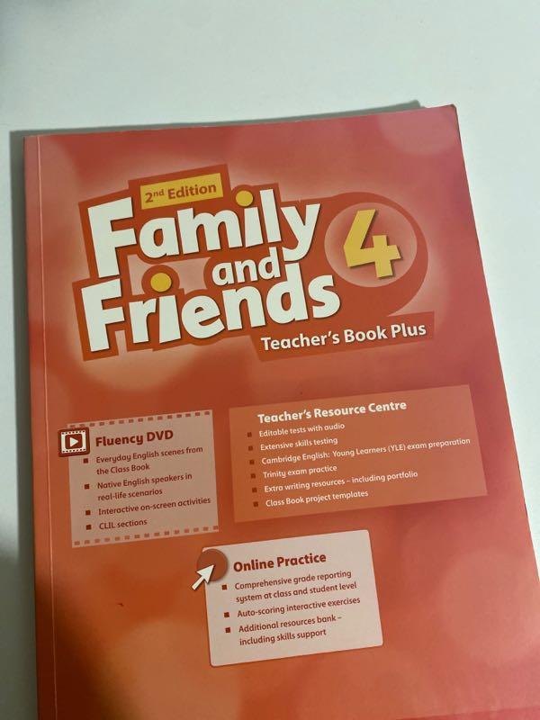 Книга вчителя Family and friends teachers book plus 4