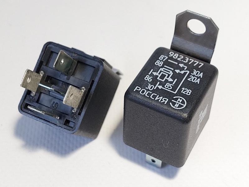 Реле стартера 5-ти конт. 12В 30А с резистором 982.3777 Код/Арт...: цена ...